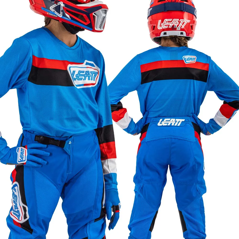 2025 Leatt 3.5 Pant and Jersey Kit Mini Pitboard Royal