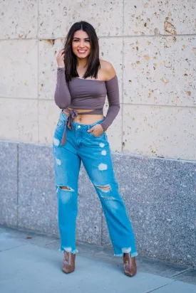 Angelinas Boyfriend Jeans