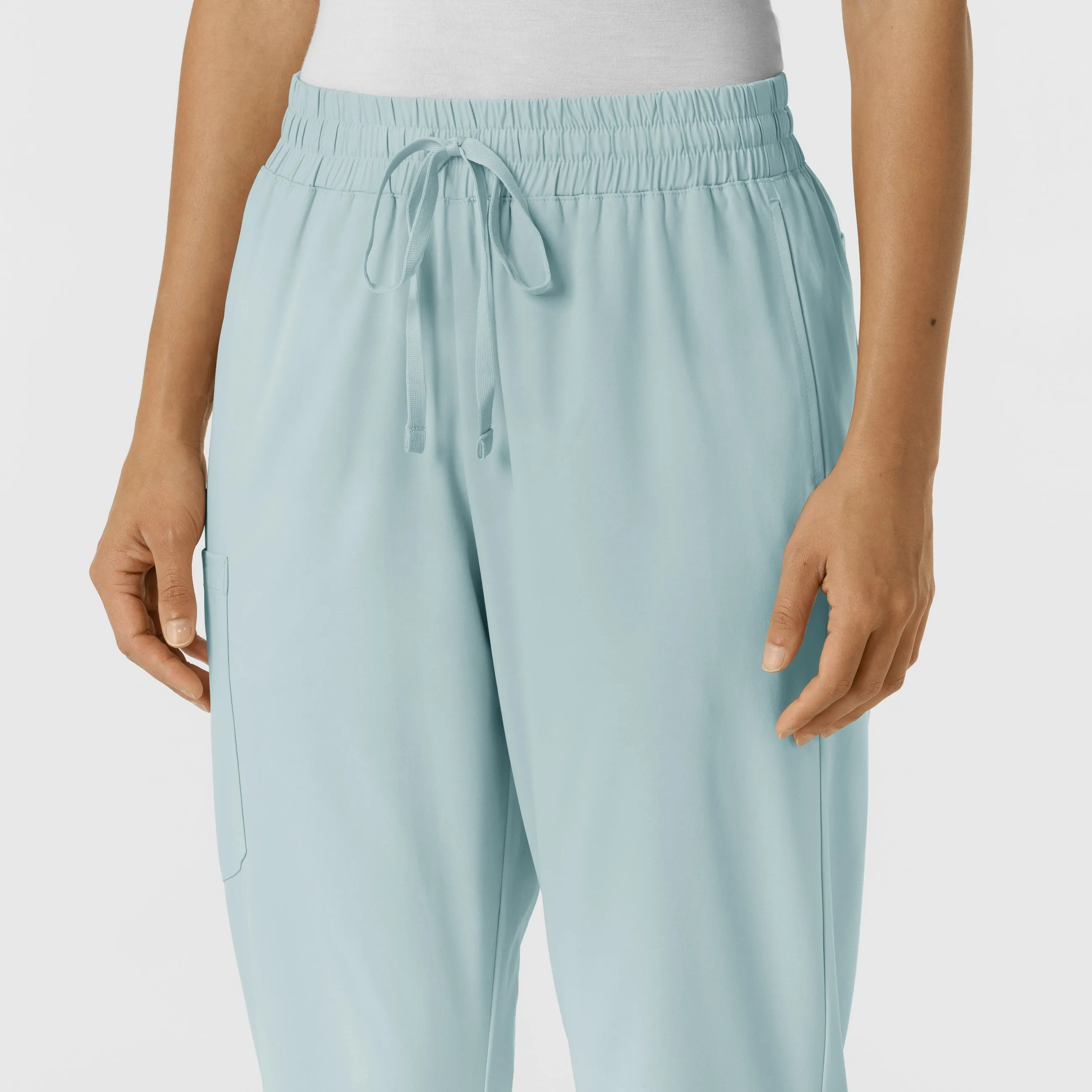 Boundless Women's Bootcut Scrub Pant - Sky Blue