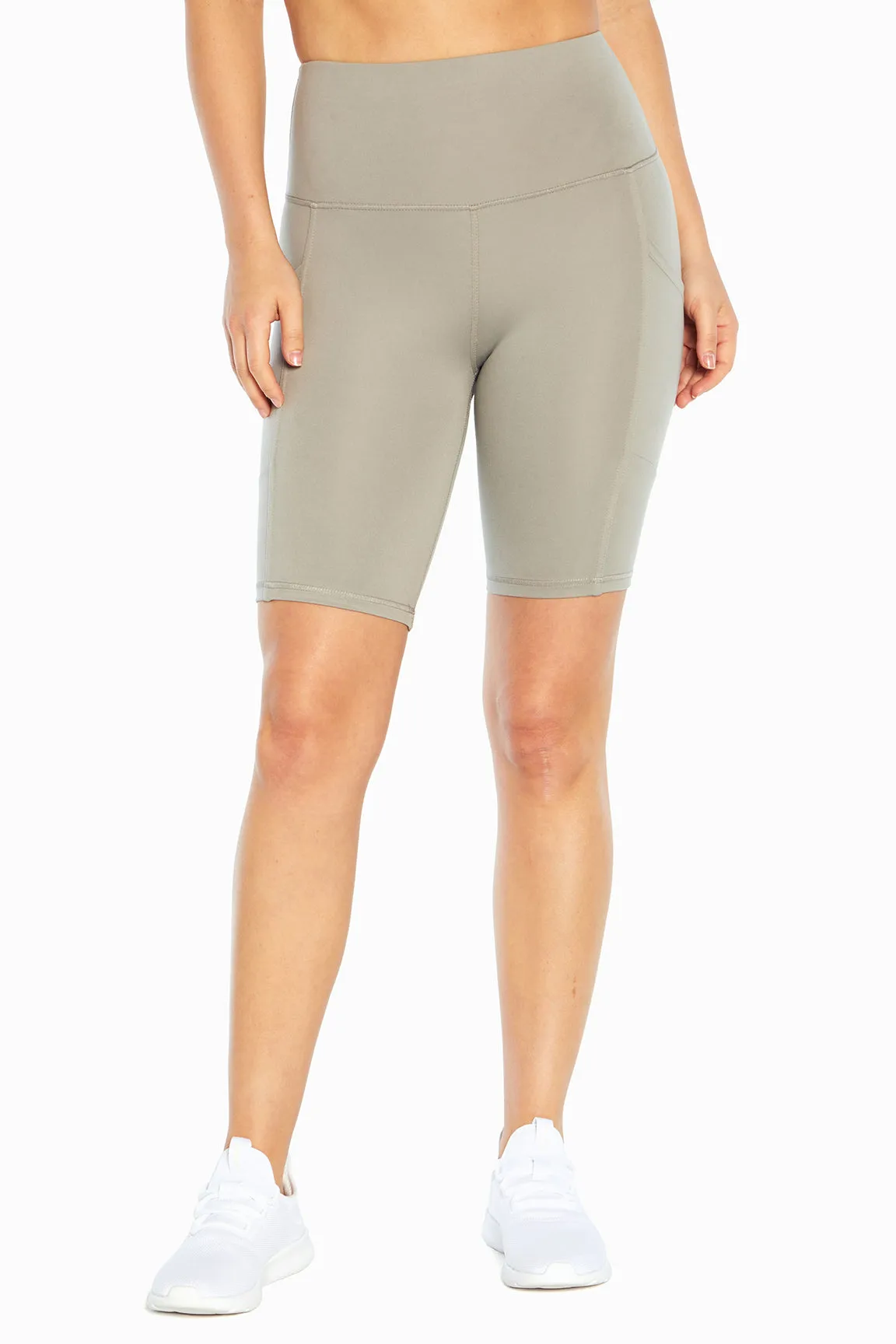 Brenda Side Pocket Tummy Control Bermuda