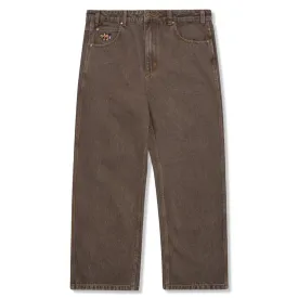 Butter Goods - Pooch Relaxed Denim Jeans Washed Brown