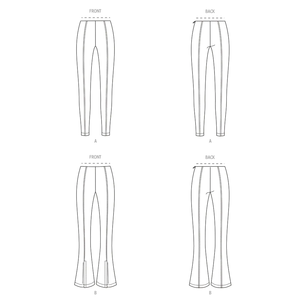 Butterick Pattern B6963 Misses' Skirt Pants