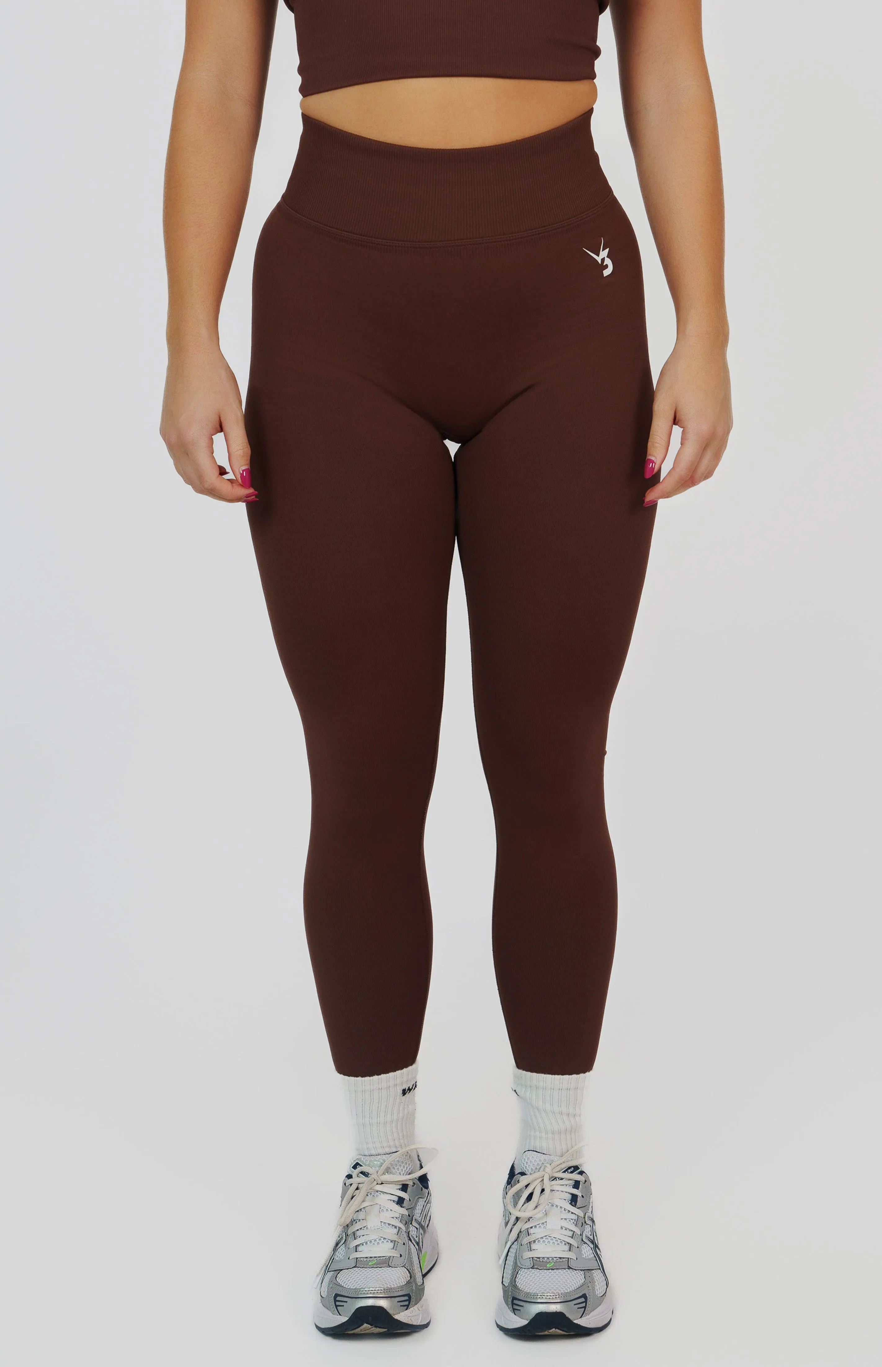 Form Seamless Scrunch Leggings - Chestnut Brown