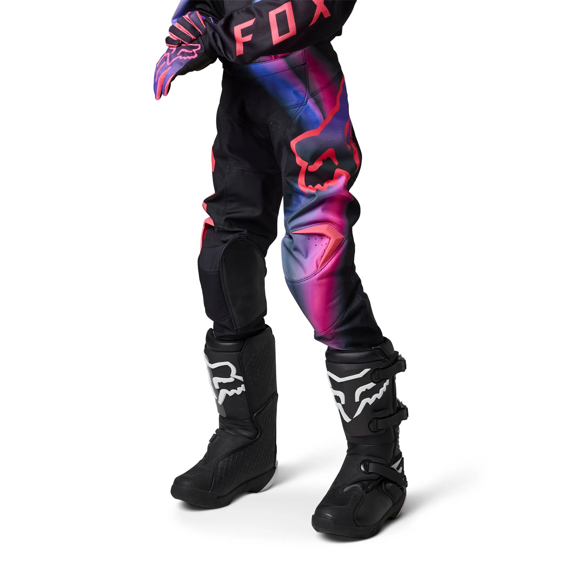 Fox Racing Youth Girls 180 TOXSYK Offroad Pants Black/Pink Purple