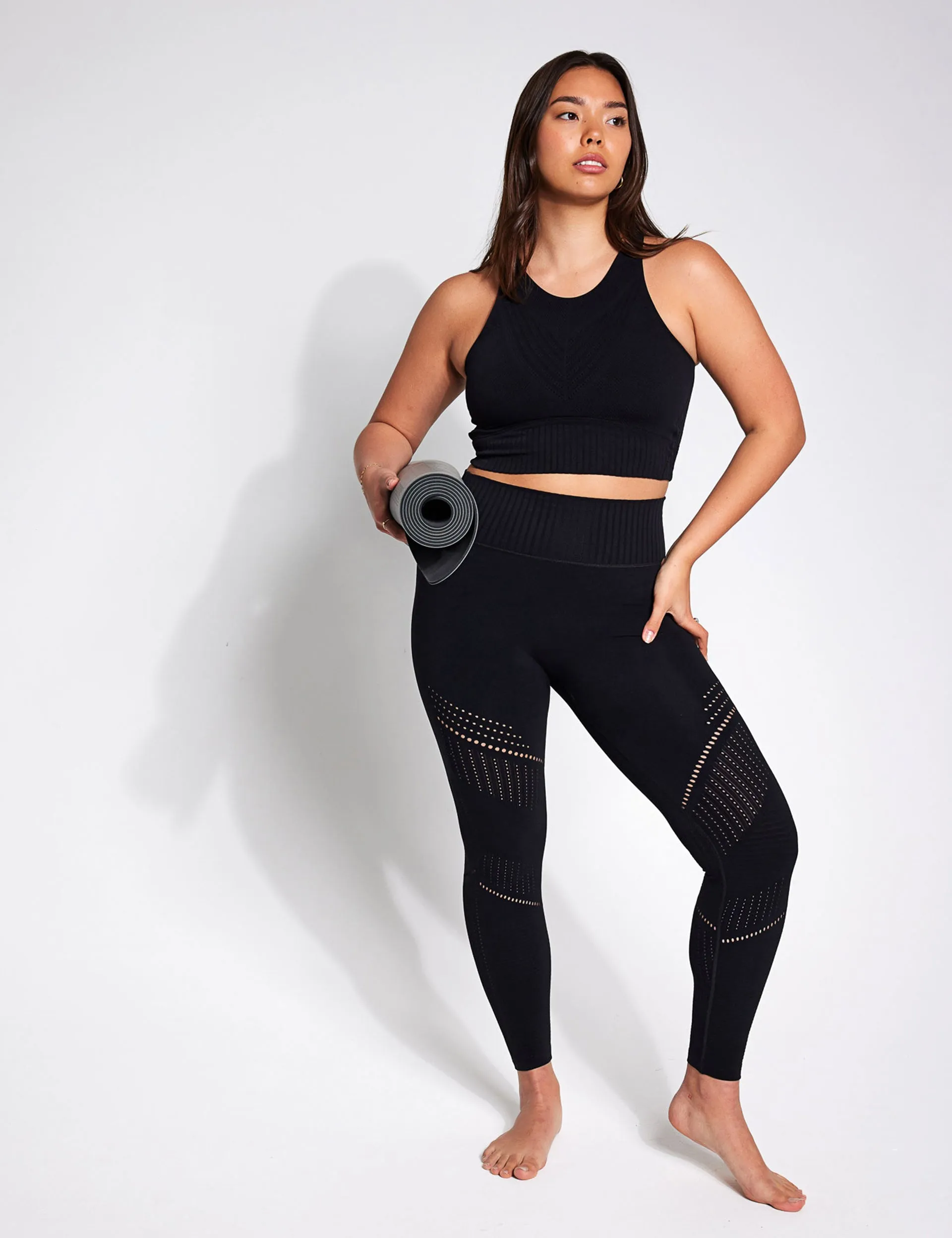 Full Circle Seamless Legging - Black