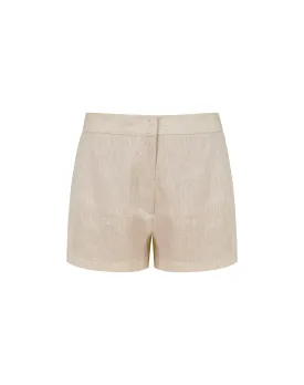 Giu Tailored Shorts - Natural