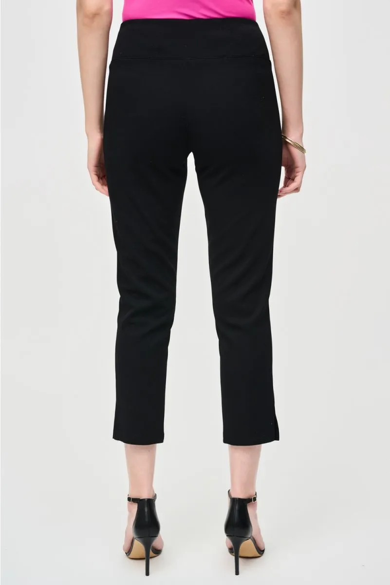 Joseph Ribkoff Side Slit Pull On Slim Capri Pants 241105