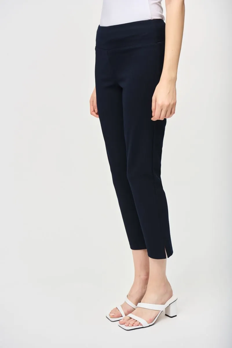 Joseph Ribkoff Side Slit Pull On Slim Capri Pants 241105