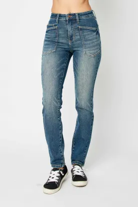 Judy Blue High Waist Relaxed Fit Classic Jeans