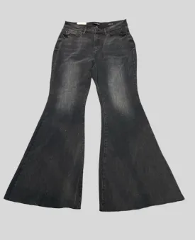 Judy Blue Vintage Black Flare Denim