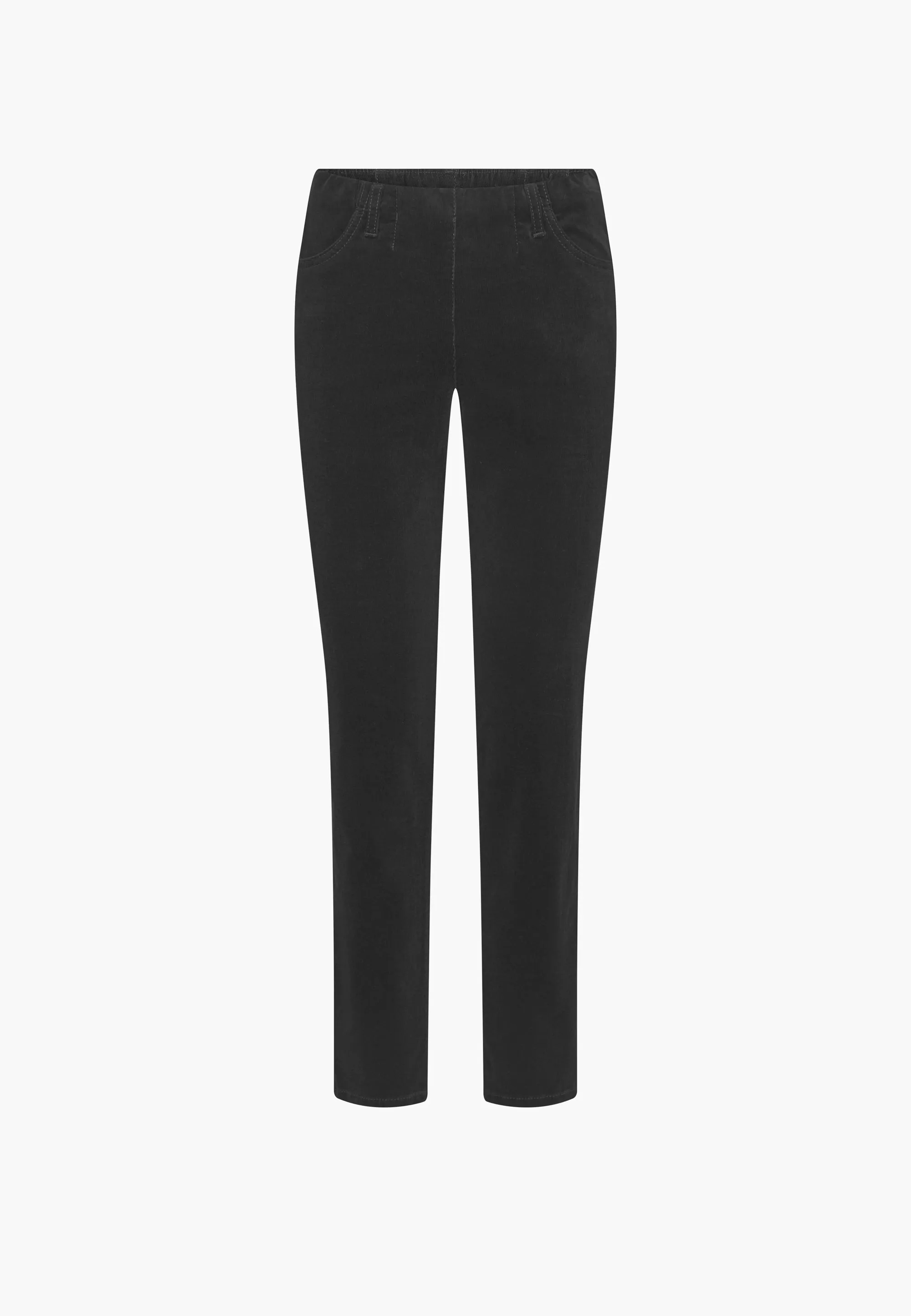 Kelly Regular Corduroy - Medium Length - Black