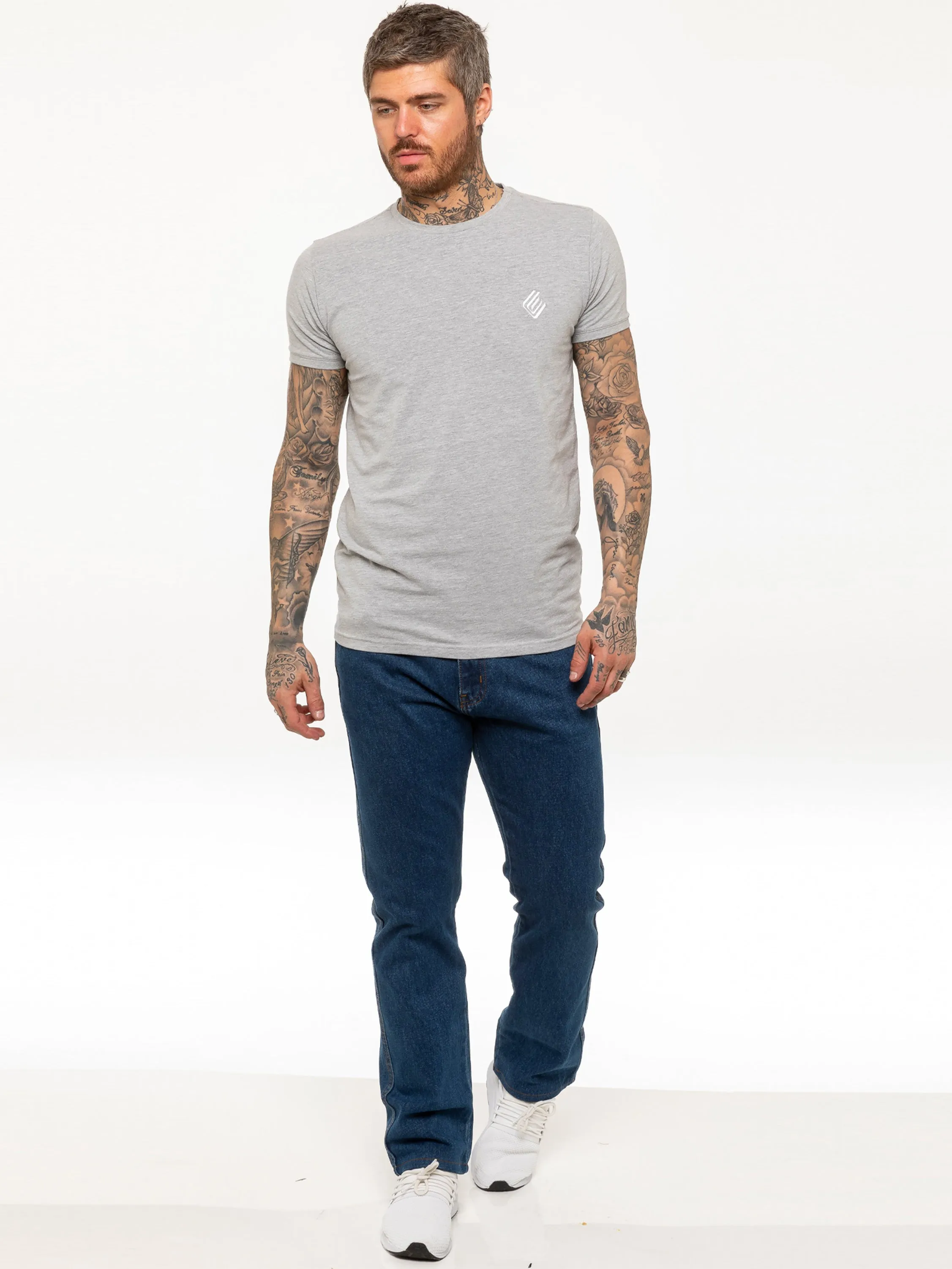 Kruze | Mens Straight Leg Denim Jeans