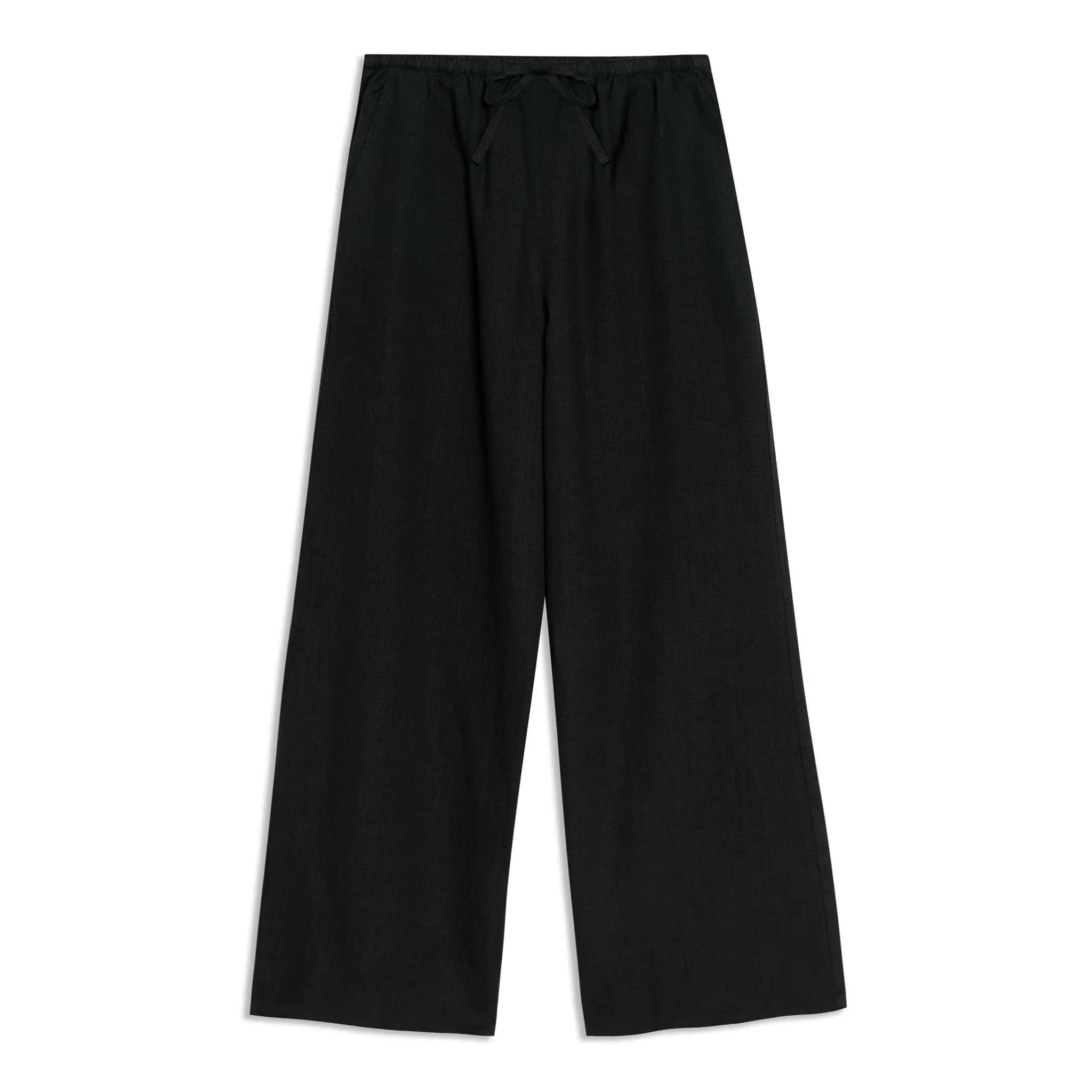 Linen Drawstring Trouser