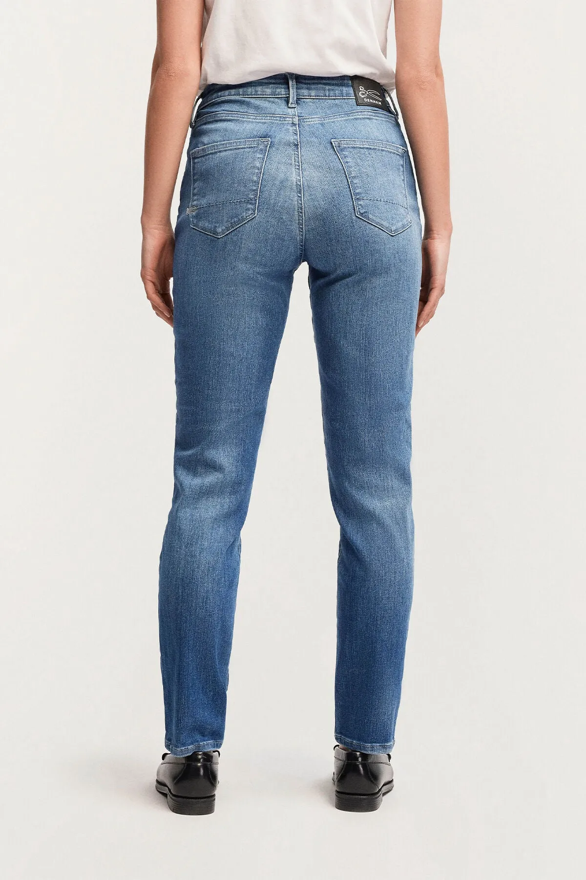 MARGOT High Slim - Light Worn Indigo