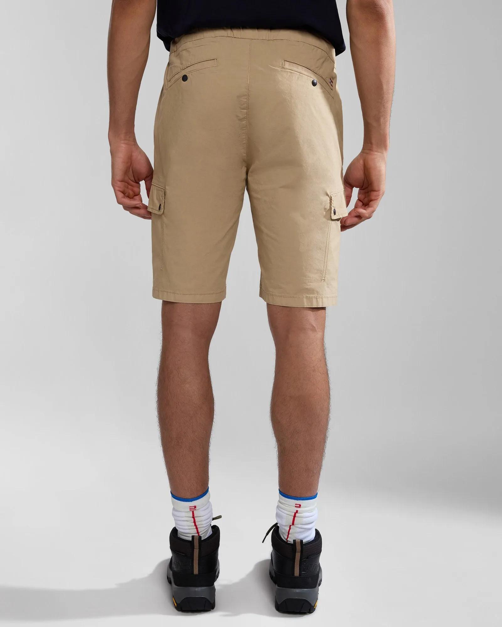 Napapijri Dease Bermuda Shorts - Beige Cornstalk