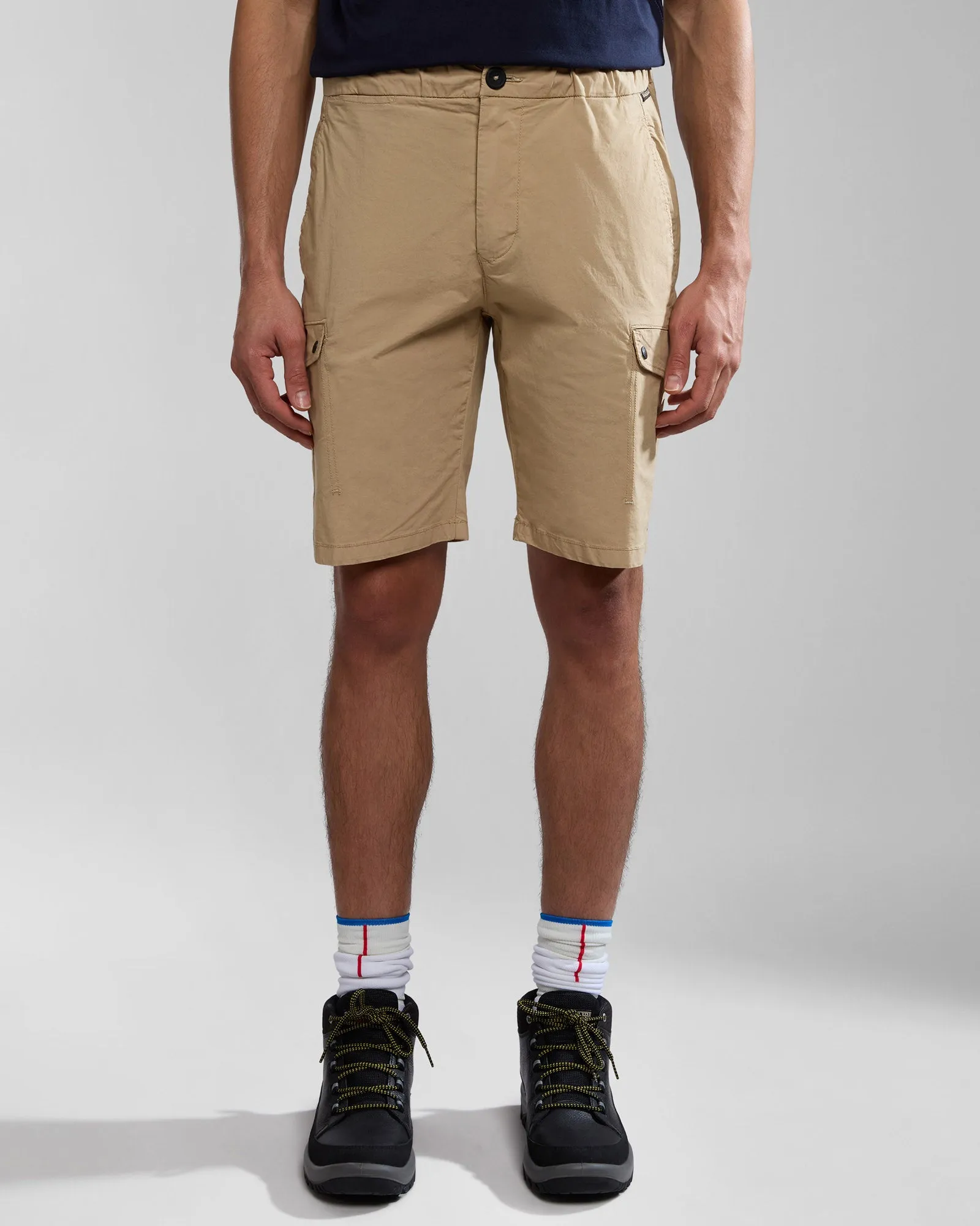 Napapijri Dease Bermuda Shorts - Beige Cornstalk