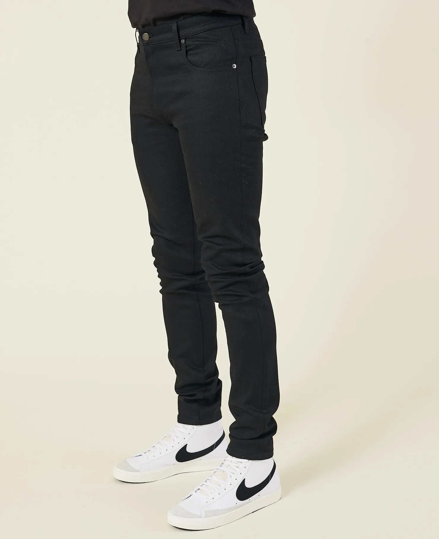 NON STRETCH SKINNY-FIT DENIM JEANS