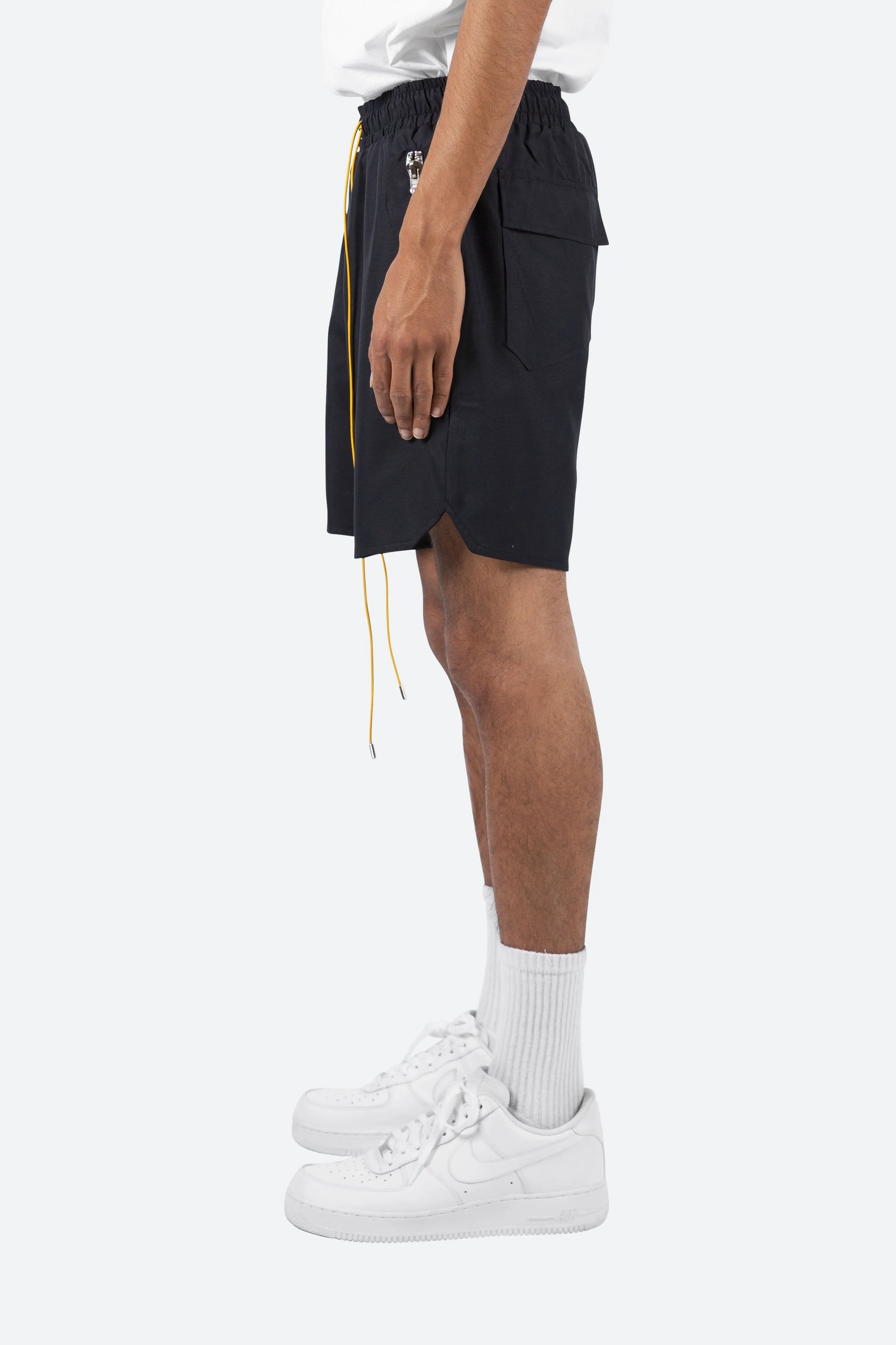 Nylon Walking Shorts - Black