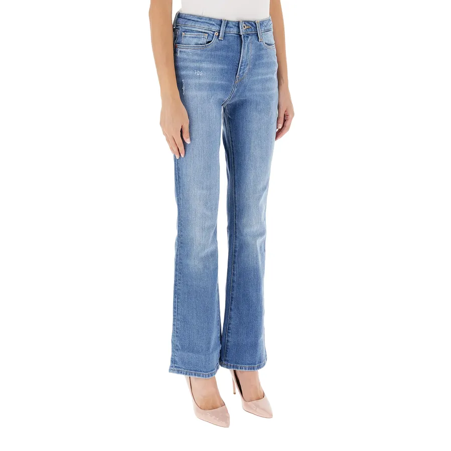 Pepe Jeans pantalone jeans da donna Flare a vita alta PL204733RI32 blu chiaro