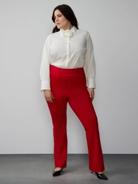 Plus Ponte Bootcut High Rise Pant