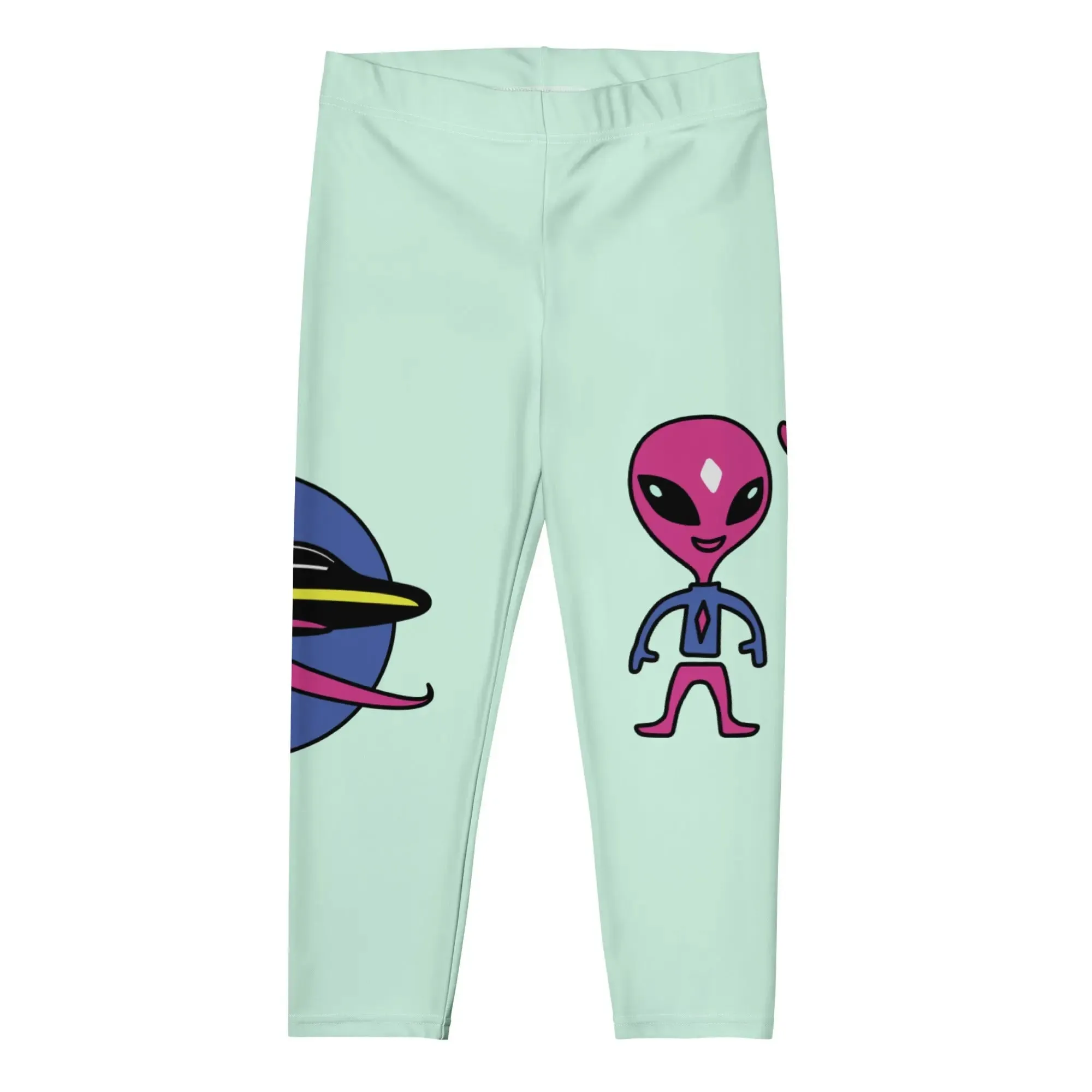 "Space Buds" Collection - Yoga Capri Leggings