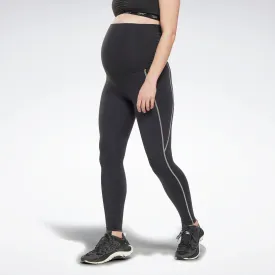 Reebok Apparel Women Reebok Lux 2.0 Maternity Leggings Black