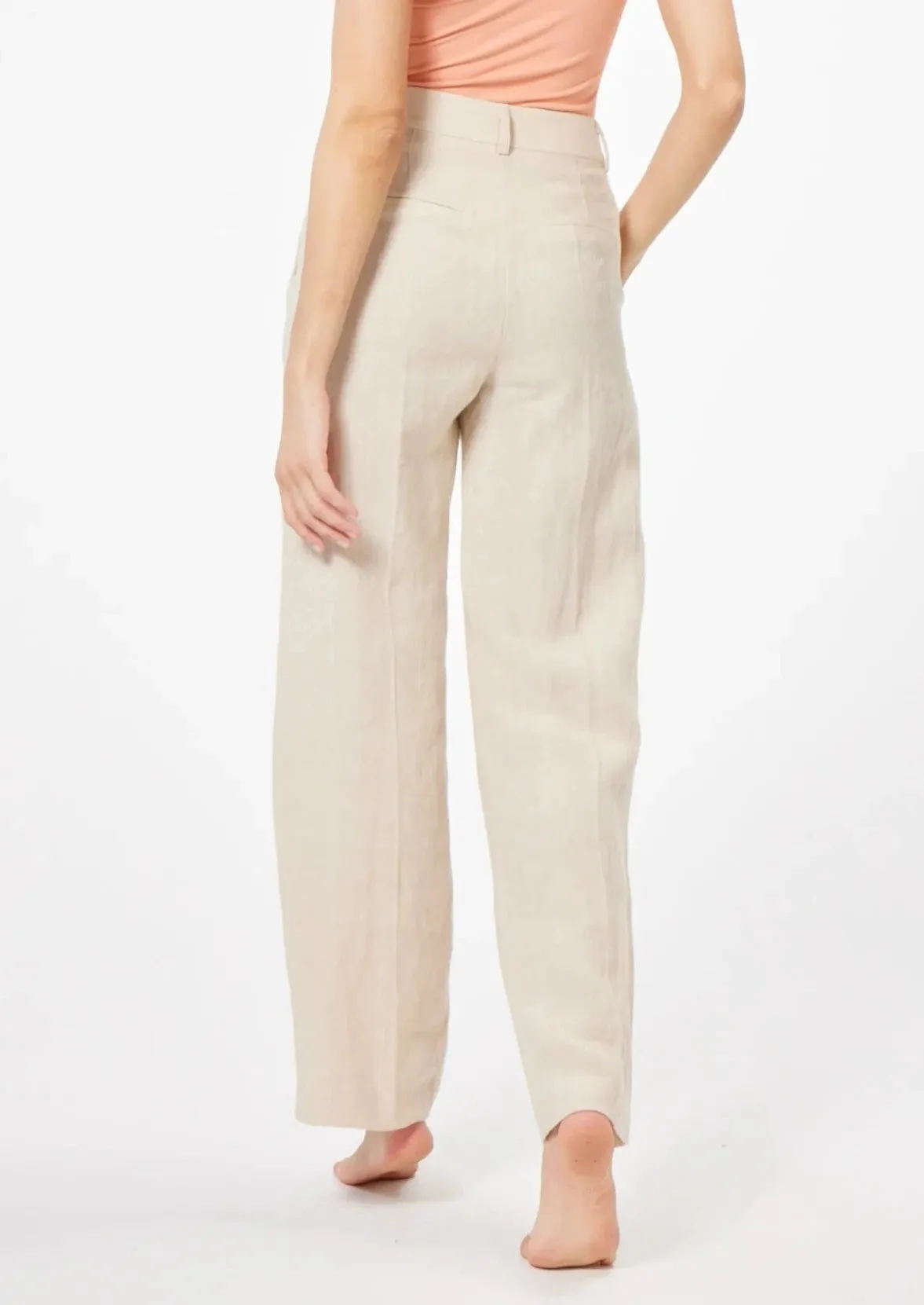 Reise Linen Pant - Taupe