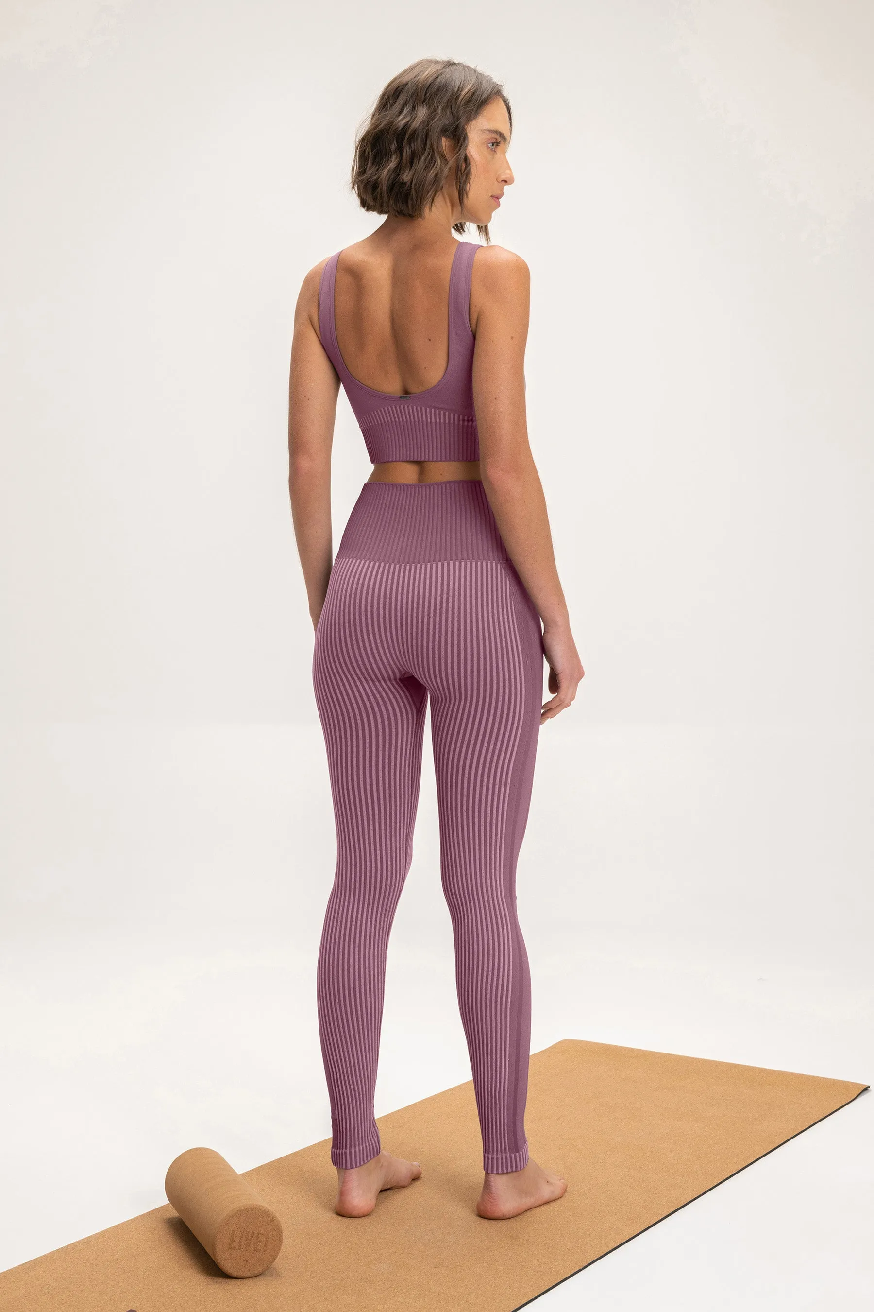 Seamless Rib Multifunctional Leggings