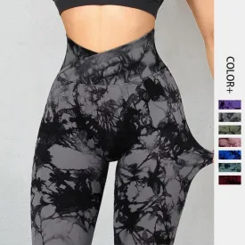 Seamless Tie-Dye Leggings