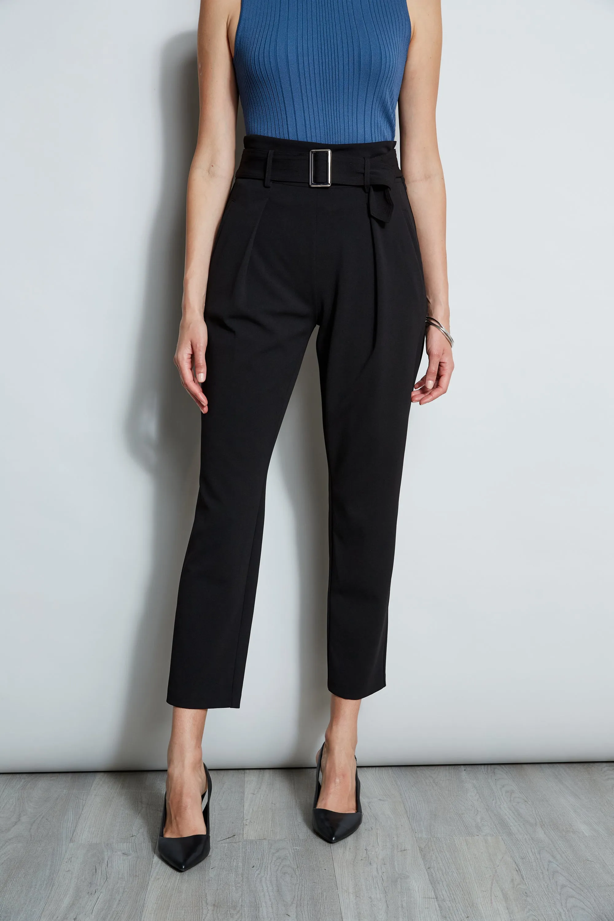 T-Tahari Belted Pull on Pant