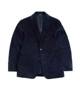 Trunk Wigmore Fine Cotton Corduroy Suit Jacket: Navy