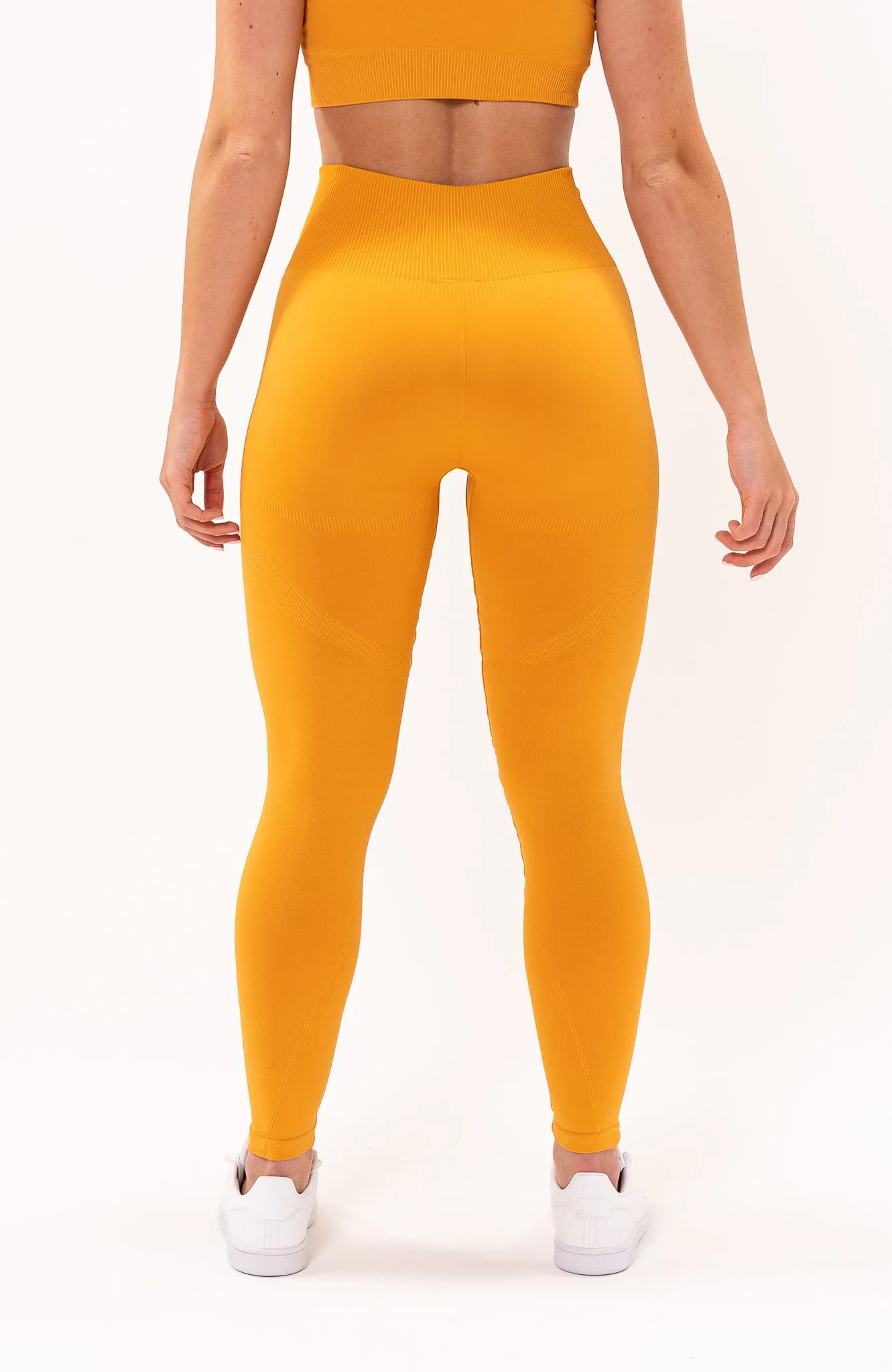 Unlimited Seamless Leggings - Orange