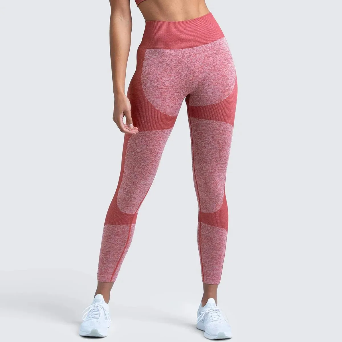 Women 14 Colors Skinny High Elastic Gym High Waist Seamless Scrunch Butt Workout Sports Yoga Leggings