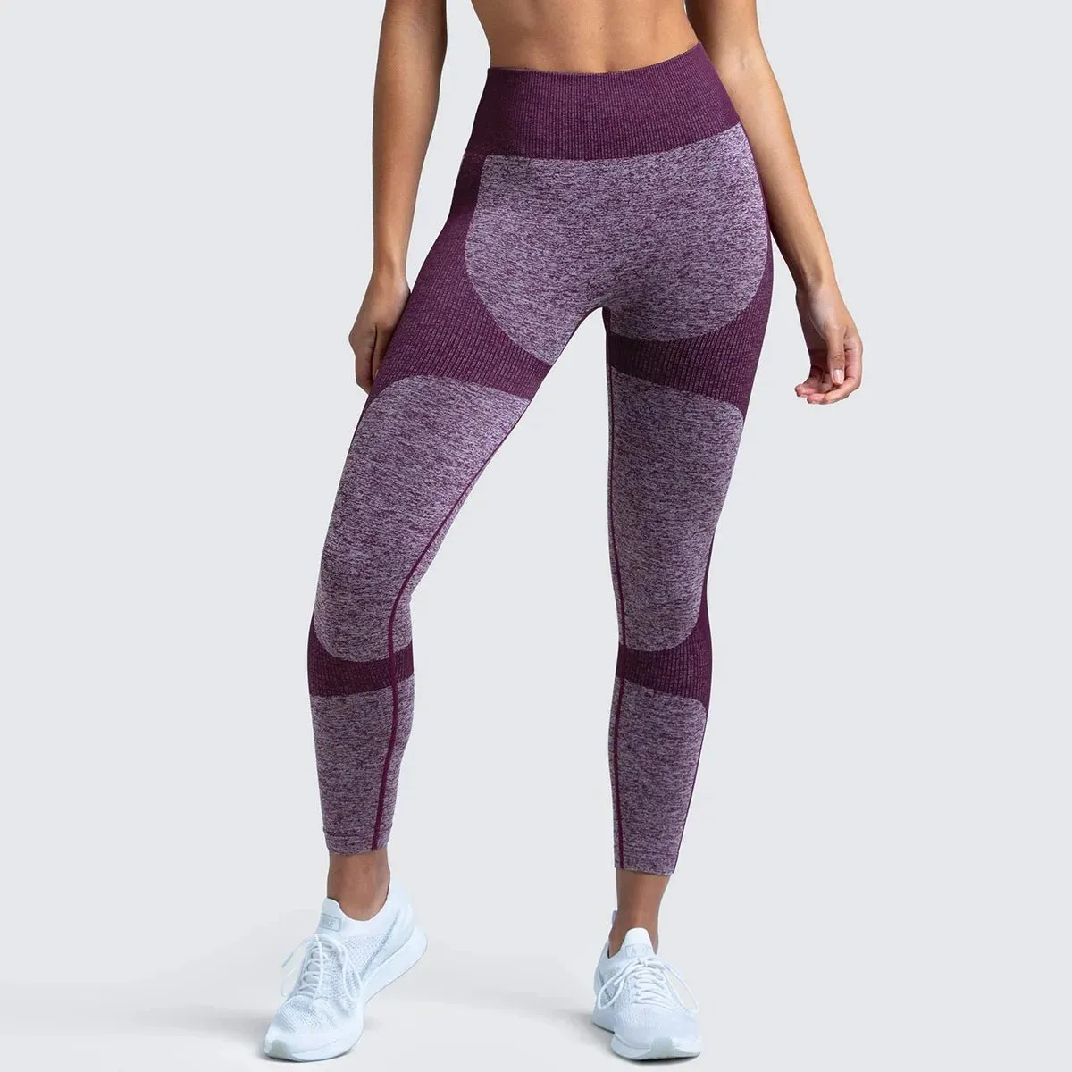 Women 14 Colors Skinny High Elastic Gym High Waist Seamless Scrunch Butt Workout Sports Yoga Leggings