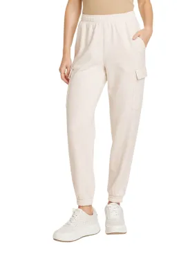 Women's Plain Solid Sport Pants,Light Beige