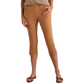 Women's Tribal | Pull-On Capri Pants with Hem Vent | Dune